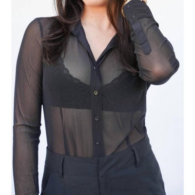 Women's Jordyn Sheer Bodysuit - falcon park