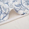 Chanasya Reversible Microfiber Velvet Foliage Leaves 5-Piece Duvet Cover Set - image 3 of 4