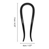 Unique Bargains U-shaped Hair Pin 4.33"x1.57" 1 Pc - 4 of 4