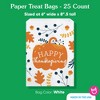 Big Dot of Happiness Happy Thanksgiving Paper Treat Bags, Individual Candy Snack Favors, Greaseproof White Sandwich Cookie Bags - 25 Count - 4 of 4