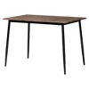 Baxton Studio Bishop Industrial Beige Fabric and Metal 5-Piece Dining Set - 4 of 4