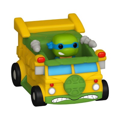 Funko Bitty POP! Rides: Teenage Mutant Ninja Turtles Leonardo and Turtle Van Figures