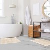 Non-Slip Machine Washable Solid Cotton 2 Piece Bathroom Rug Set by Blue Nile Mills - 2 of 4