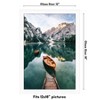 Americanflat 12x18 Picture Frame in White - Composite Wood with Shatter Resistant Glass - Wall Mounted Horizontal and Vertical Formats - 2 of 4