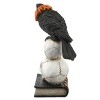 11" Crow and Skulls Halloween Décor - National Tree Company - 4 of 4