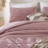 BAGOKIE Fleece Fluffy Comforter Set 2/3 Pieces Bedding Set with Comforter & Pillowcase - 4 of 4