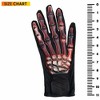 Skeleteen Blood Zombie Skeleton Gloves - Skeleton Hands With Realistic Blood Costume Accessories Gloves - 1 Pair - image 4 of 4