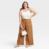 Women's High-Rise Wide Leg Chino Pants - A New Day™ - 3 of 3