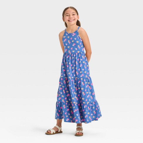 Girls' Short Sleeve Gauze Dress - Cat & Jack™ : Target