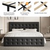 Bed Frame with 4 Drawers,Bed Frame with Headboard and Footboard,Bed Frame with Under Bed Storage, Easy Assembly, No Box Spring Needed - 2 of 4