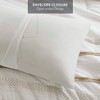 7Pcs Comforter Set Stripe Bedding with Quilt & Pillow, All Season Polyester Microfiber, Wrinkle Resistant Boho Coastal Style - 3 of 4