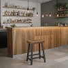 2 Pack Bar Stools, Bar Chairs, Kitchen Breakfast Bar Stools with Footrest, 23.6 Inches High - 4 of 4