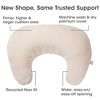Boppy Luxe Nursing Pillow - Oat Boucle - 3 of 4