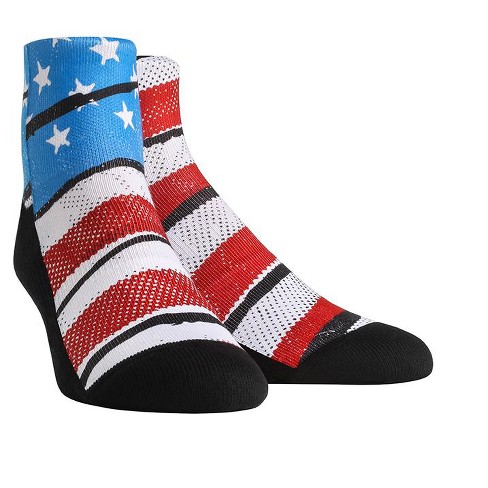 Rock Em USA United States Old Glory Flag Quarter Socks (S-M) - image 1 of 1