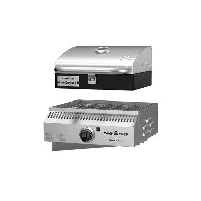 Camp Chef 14" Sidekick Sear  Gas Grill with Stainless Steel BBQ Box