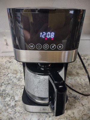 Melitta Drip Coffee Maker with Coffee Grinder, 10 c - Harris Teeter