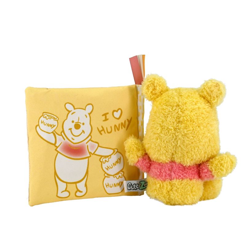 Disney Baby Book + Cuteeze Plush Baby and Toddler Learning Toy - Winnie the Pooh, 4 of 9