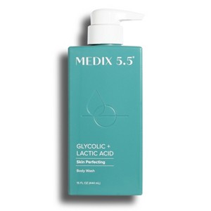 Medix 5.5 Glycolic Acid + Lactic Acid Exfloiating Body Wash. 15 Fl Oz - 1 of 4
