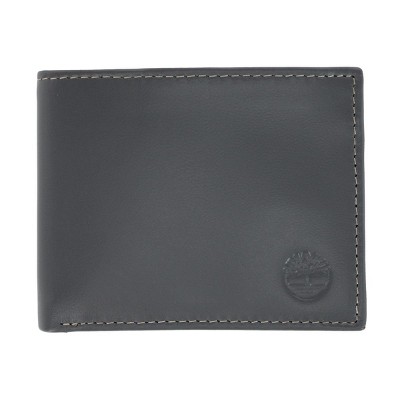 Timberland Men's Cloudy Leather Passcase Wallet
