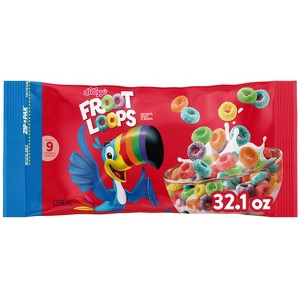 Kellogg's Froot Loops Breakfast Cereal - 1 of 4