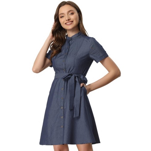 Button down cheap dress target