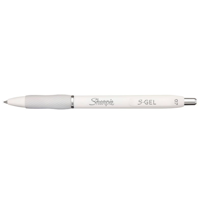 Sharpie 8ct S-Gel Pens Fashion White 0.7mm Black Ink, 3 of 6