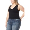WallFlower Women's Insta Smooth Olivia Seamless Rib V-Neck Tank - 3 of 4