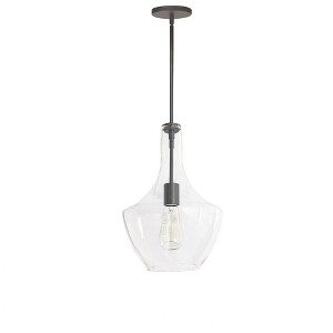 Dainolite Petalite 1 - Light Pendant in  Matte Black - 1 of 1