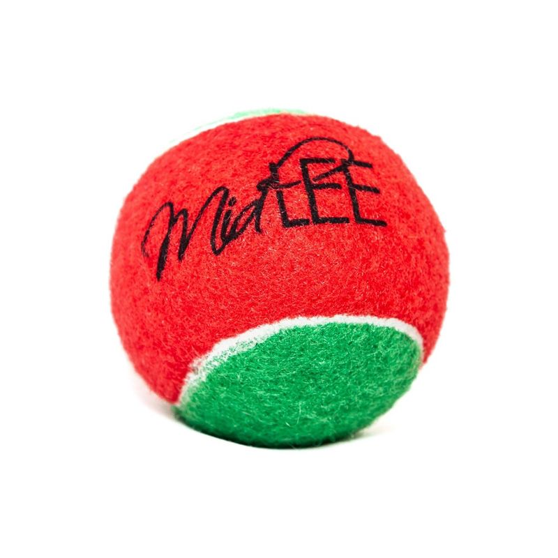 Midlee Candy Cane Christmas Dog Tennis Balls 2.5" with Squeakers, 2 of 5