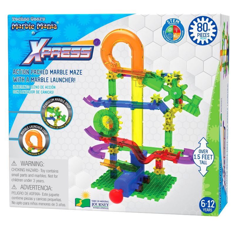 The Learning Journey Techno Gears Marble Mania - Xpress (80+ pcs), 2 of 3