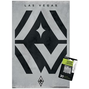 Trends International WNBA Las Vegas Aces - Logo 25 Unframed Wall Poster Prints - 1 of 4