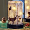 Collections Etc Northwoods Lighted Candle Hurricane - 2 of 3