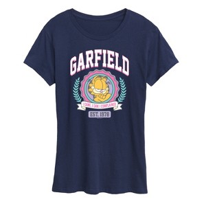 Women's - Garfield - Collegiate I Came I Saw I Complained Short Sleeve Graphic T-Shirt - 1 of 4