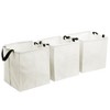 The Lakeside Collection Set of 3 Storage Baskets - Printed - 3 of 4