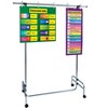 Pacon Adjustable Chart Stand, 48 to 78 x 42 to 77 Inches, Chrome/Black - 3 of 3