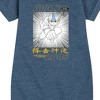 - Avatar: The Last Airbender - Aang 2005 Graphic Short Sleeve Fleece Dress - 2 of 4