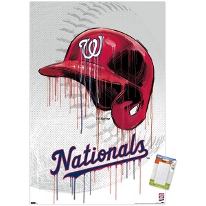 Trends International MLB Washington Nationals - Drip Helmet 22 Unframed Wall Poster Prints - 1 of 4