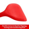 Betty Crocker Silicone 14 Inch Turner, Red - 2 of 4