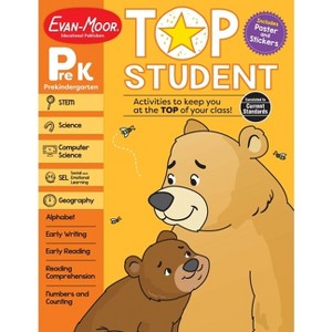 Top Student, Pre-Kindergarten Workbook - by  Evan-Moor Educational Publishers (Paperback) - 1 of 1