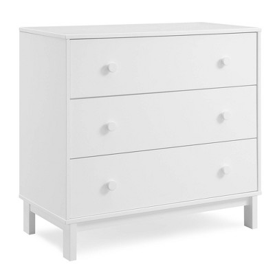 Image of BabyGap by Delta Children Legacy 3 Drawer Dresser - Greenguard Gold Certified - Bianca White