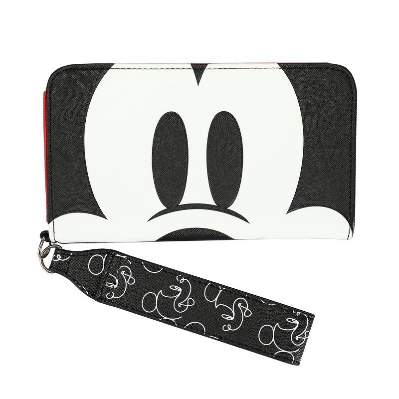 Disney Minnie Mouse Ears Puffer Tote Bag & Mickey Mouse Face Wristlet Tech Wallet Kit, 2 of 7