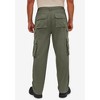 Boulder Creek by KingSize Ranger Side-Elastic Stacked Cargo Pocket Pants - 2 of 4