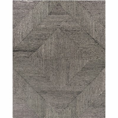 Hauteloom Rectangle Area Rug   Black