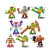 Legends of Akedo Teenage Mutant Ninja Turtles. Mini Battling Warriors Versus Pack Leonardo Vs Rocksteady Small - 2 of 4