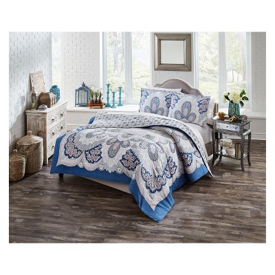 target blue bedding