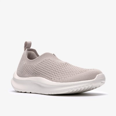 Обувь Clarks Cloudsteppers Womens Solevana Knit Pale Grey Shoes 8 Medium — фото 4