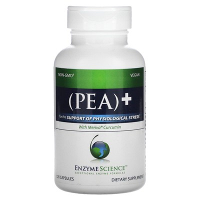Enzyme Science PEA + with Meriva Curcumin, 120 Capsules