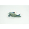 Collectible Wildlife Gifts | Blue Crab, Hand Painted, Museum Quality, Rubber soft-shell crab, Diorama, Toy,  Gift,  3 1/2 Inches.  CH851 BB198 - 4 of 4