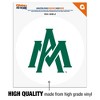 University of Arkansas at Monticello Secondary Logo Automotive Car Window Locker Circle Bumper Sticker - 3 of 4