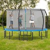 BestMassage Trampoline 8FT/10FT/12FT/14FT  Round Outdoor Trampolines with Safety Enclosure Net Safe ASTM Certified Family Fun for Kids and Adults - 2 of 4